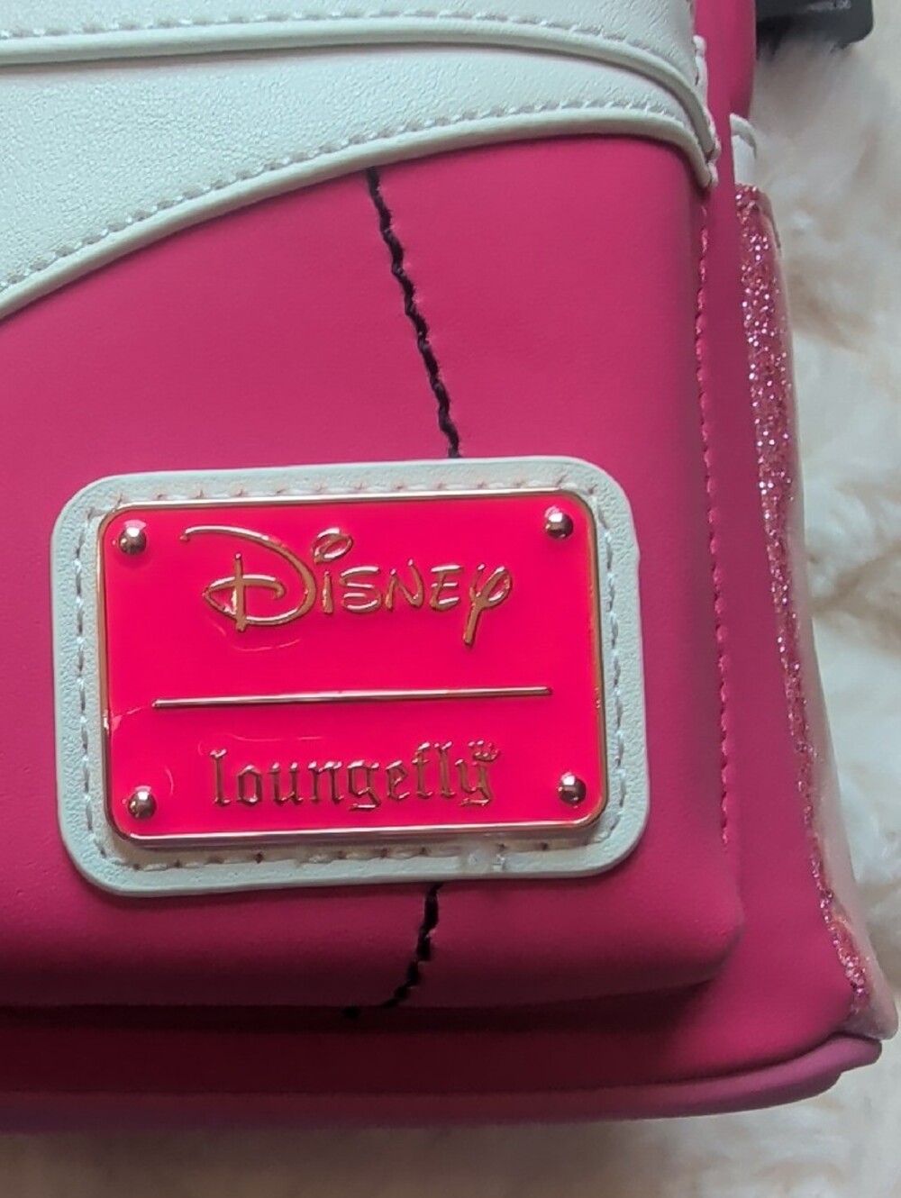 Disney Pink and White Aurora Mini Backpack - Picture 2 of 7